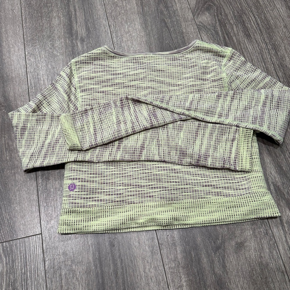 Lululemon Ebb to Street Long Sleeve Shirt
Moonlit Magenta Multi / Faded Zap - Picture 11 of 11